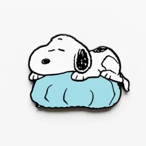 Magpie MA1816 Peanuts Snoopy Enamel Pin - Sleeper