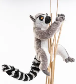 Uni Toys N90603 Katta Lemur with Fastening Paws Soft Toy