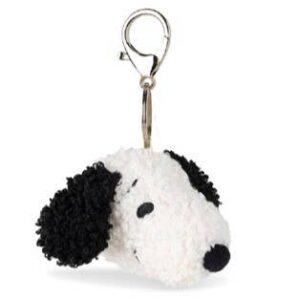 Bon Ton Toys 33205008 Snoopy Classic Eco Head Textured Plush Keyring