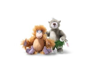 Steiff 356032 Disney The Jungle Book Set - Baloo and King Louie Limited Edition+