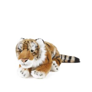 Living Nature AN327 Tiger Large Lying Realistic Big Cat Soft Plush Toy