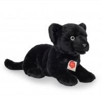 Hermann 90475 Panther Baby Lying Cuddly Black Plush Soft Toy