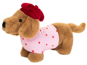 Hermann 93984 Dachshund Amelie Plush Cuddly Soft Toy Dog