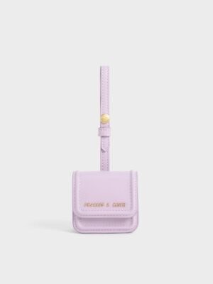 Charles & Keith - Stitch-Trim AirPods Pouch