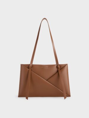 Charles & Keith - Midori Geometric Tote Bag
