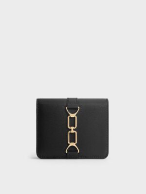 Charles & Keith - Agatha Chain-Accent Card Holder