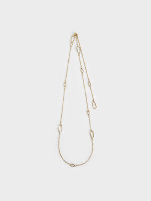Charles & Keith - Evangeline Multi-Crystal Necklace