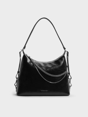 Charles & Keith - Atwood Chain Convertible Hobo Bag