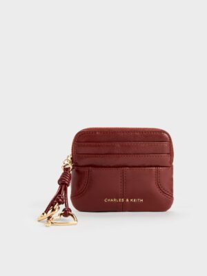Charles & Keith - Ciara Top-Zip Card Holder