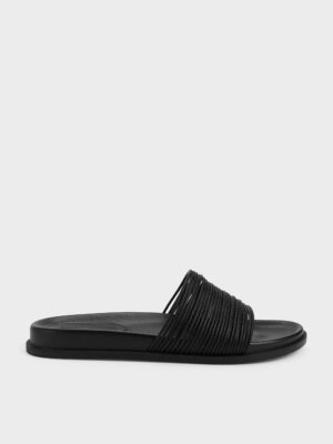 Charles & Keith - Fianna Strappy Slide Sandals