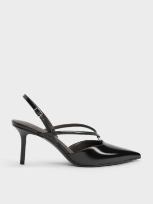 Charles & Keith - V-Strap Slingback Pumps