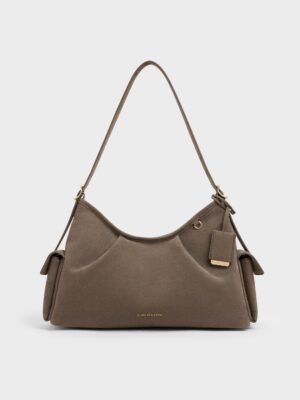 Charles & Keith - Khai Side-Pocket Shoulder Bag