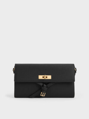 Charles & Keith - Tricha Knotted-Belt Crossbody Bag