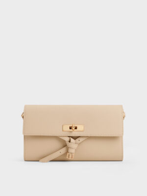 Charles & Keith - Tricha Knotted-Belt Crossbody Bag