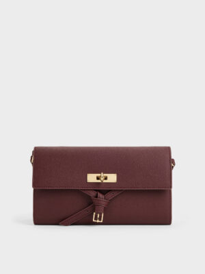 Charles & Keith - Tricha Knotted-Belt Crossbody Bag