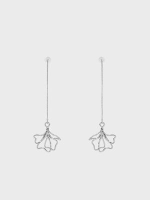 Charles & Keith - Fernley Flower Chain Drop Earrings