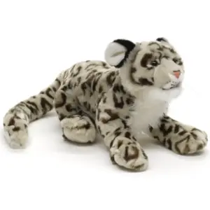 Uni Toys 30066/030066 Snow Leopard Patterned 82cm Large Lying Plush Soft Toy