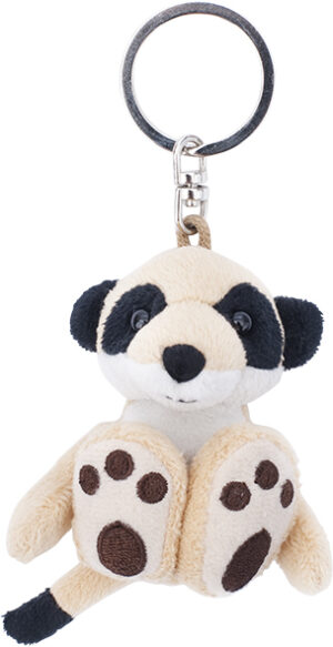 PetJes 990314 Meerkat Animal Plush Keychain Soft Toy