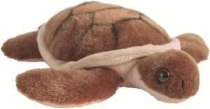 PetJes 990883 Ocean Friends Sea Turtle Brown Plush Soft Toy