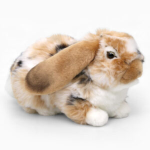 Living Nature AN316B Dutch Lop Bunny Tricolour Rabbit Soft Plush Toy