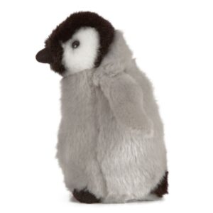 Living Nature AN427 Baby Penguin Grey Chick Soft Plush Bird Toy