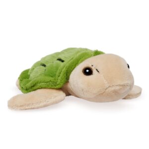Living Nature AN534 Smols Sea Turtle Beige and Green Soft Plush Toy