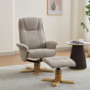 Missouri Classic Fabric Recliner - Camel / Fabric