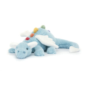 Jellycat SKY2DD Sky Dragon Large Pale Blue Plush Soft Toy