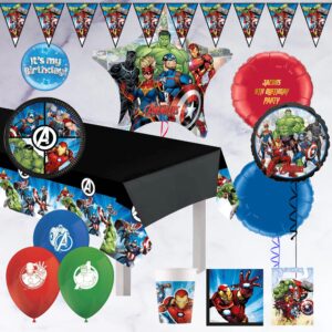 Marvel Avengers Balloons & Party Package