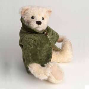 Canterbury Bears CAN165 Cedric — Traditional Mohair Bear with Green Coat