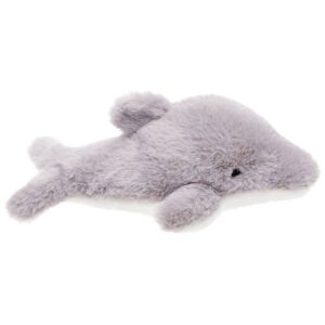 Uni Toys DE0231 Dolphin Grey and White 23cm Cute Fluffy Plush Toy