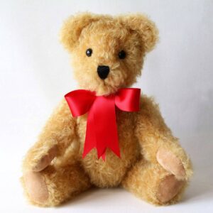 Canterbury Bears Gregory Snr — Traditional Jointed Mohair Bear with Bow, Large
