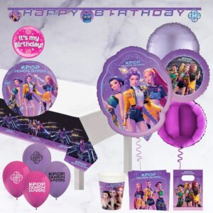K Pop Demon Hunters Balloons & Party Package