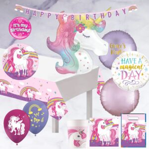 Unicorn Themed Balloons & Party Package