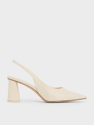 Charles & Keith - Teagan Pointed Slingback Pumps