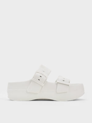 CHARLES & KEITH - Bunsy Double-Strap Sports Sandals