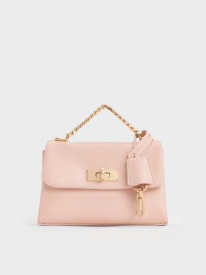 CHARLES & KEITH - Mini Kerry Chain-Handle Crossbody Bag