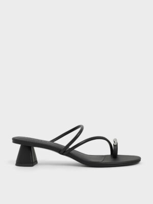 Charles & Keith - Toe-Ring Strappy Heels