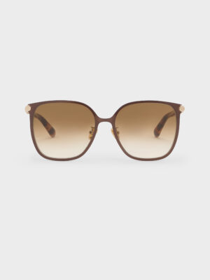 CHARLES & KEITH - Ophelia Square Sunglasses