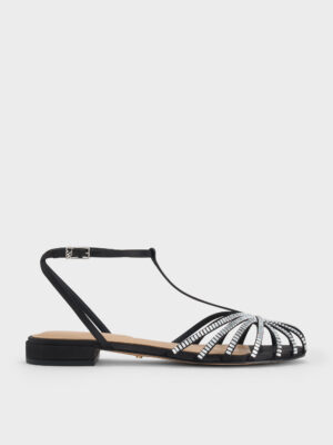 CHARLES & KEITH - Jaylene Gem Caged Sandals