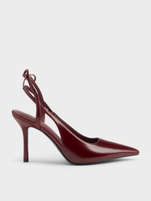 Charles & Keith - Back-Bow Slingback Pumps