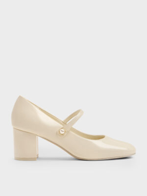 Charles & Keith - Marie Pearl Mary Jane Pumps