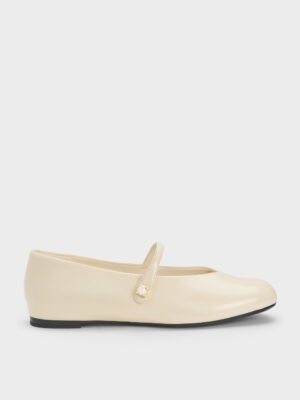 Charles & Keith - Marie Pearl Mary Jane Flats