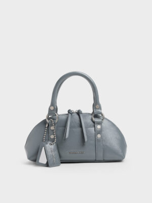 Charles & Keith - Tatiana Studded Bowling Bag