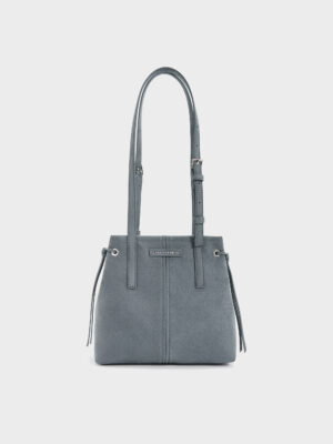 Charles & Keith - Noane Elongated-Handle Tote Bag