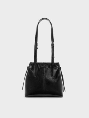 Charles & Keith - Noane Elongated-Handle Tote Bag