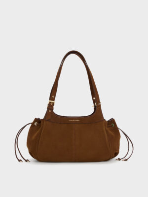 Charles & Keith - Lillith Drawstring Tote Bag
