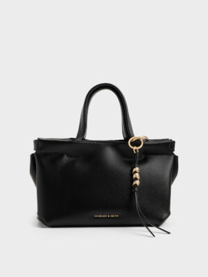 CHARLES & KEITH - Mini Zephyr Tassel Tote Bag