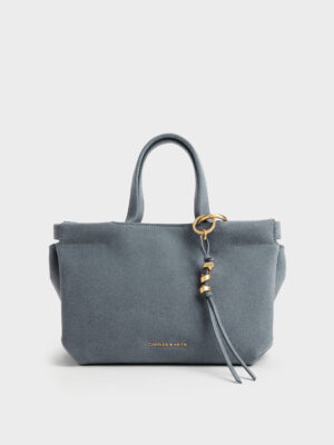 Charles & Keith - Mini Zephyr Tassel Tote Bag