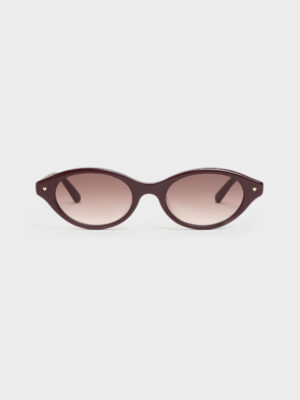 Charles & Keith - Pecola Oval Sunglasses